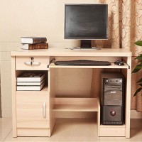 爱尚书亚 包物流带书柜台式电脑桌家用组合板式办公桌子9910