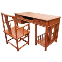 和谐红木 浙江东阳红木家具 非洲酸枝电脑桌办公桌书桌1.5M