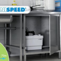 专业销售地下室污水提升装置 马桶污水提升设备SANISANISPEED