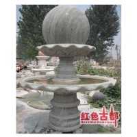 厂家批发订制 天然大理石 花岗岩雕塑 园林风水球雕刻艺术品