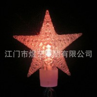 生产销售 LED七彩海星灯串 LED圣诞节装饰灯串